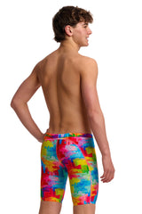 Funky Trunks Boys Falling Colours Training Jammer - Multi