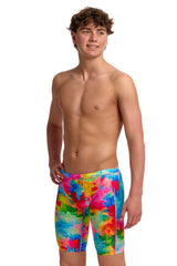 Funky Trunks Boys Falling Colours Training Jammer - Multi