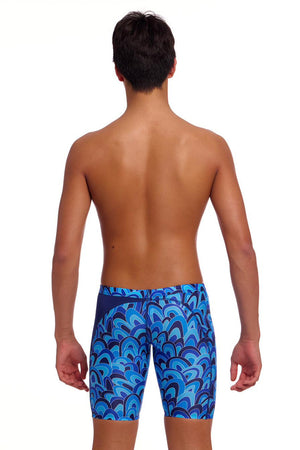 Funky Trunks Boys Hill Billy Blues Training Jammers - Blue