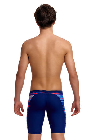 Funky Trunks Boys Lost Lines Training Jammer - Multi