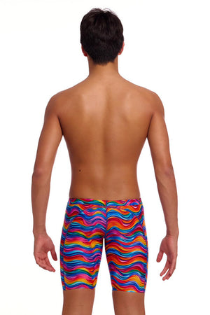 Funky Trunks Boys Plastic Fantastic Training Jammers - Multi