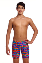 Funky Trunks Boys Plastic Fantastic Training Jammers - Multi