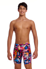 Funky Trunks Boys Putty Rules Training Jammers - Multi
