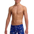 Funky Trunks Boys Scratchy Training Jammer - Blue/Black/White