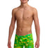 Funky Trunks Boys Try Tonic Training Jammer - Green/Yellow