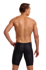 Funky Trunks Mens Be Positive Training Jammer - Black