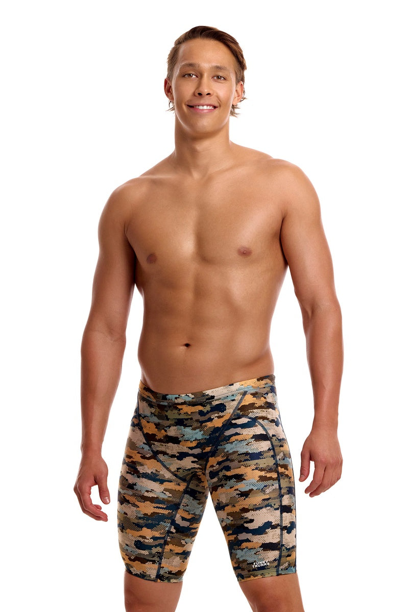 Funky Trunks Mens Bilko Baby Training Jammer - Multi