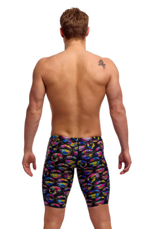 Funky Trunks Mens Ham Bam Maam Training Jammer - Multi