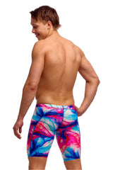 Funky Trunks Mens Muscle Mad Training Jammer - Multi
