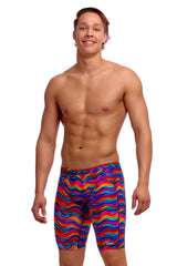 Funky Trunks Mens Plastic Fantastic Training Jammer - Multi