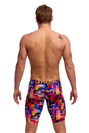 Funky Trunks Mens Putty Rules Training Jammer - Multi