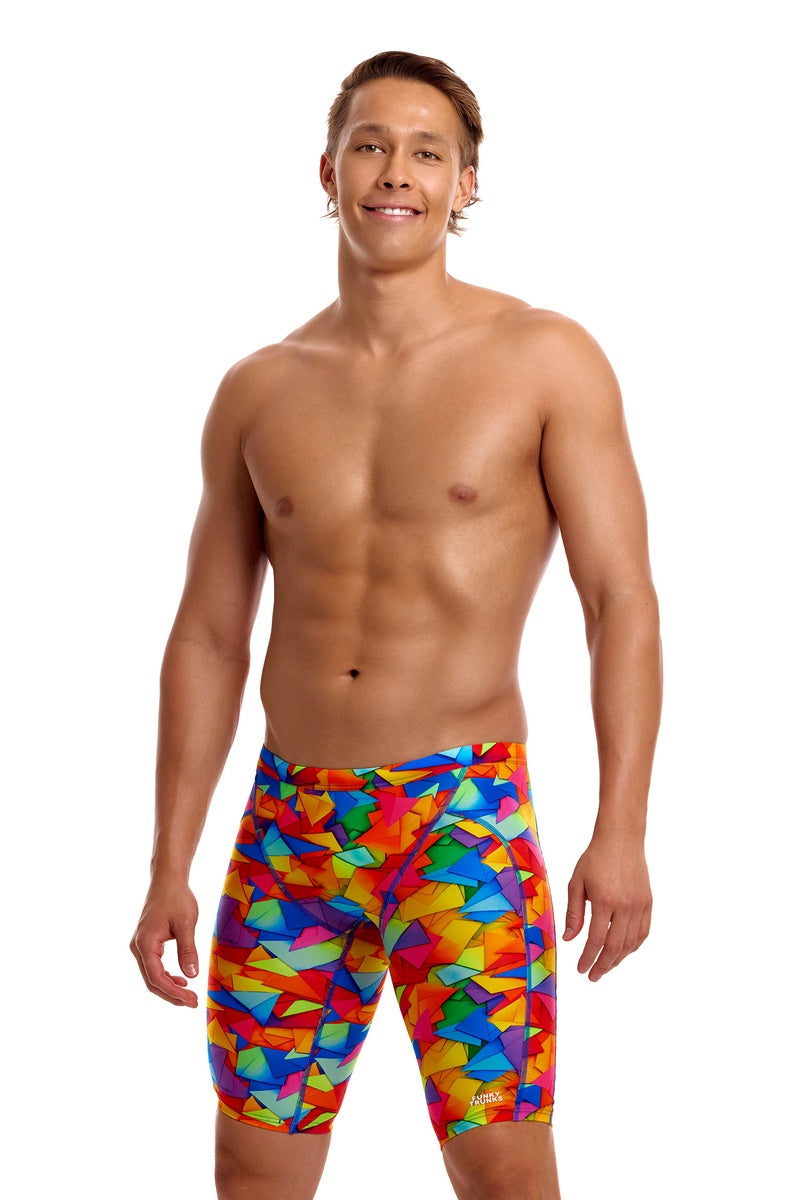 Funky Trunks Mens Try the Lot Training Jammer - Multi