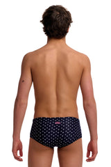 Funky Trunks Boys Be Positive Sidewinder Trunk - Black