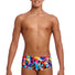 Funky Trunks Boys Broken Blox Sidewinder Trunks - Multi