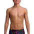 Funky Trunks Boys Doodles Sidewinder Trunk - Multi