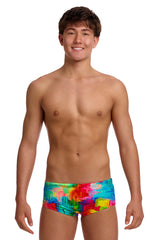 Funky Trunks Boys Falling Colours Sidewinder Trunk - Multi