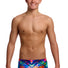 Funky Trunks Boys Firefly Sparkle Sidewinder Trunk - Multi