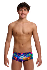 Funky Trunks Boys Firefly Sparkle Sidewinder Trunk - Multi