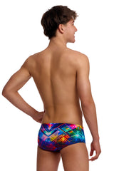 Funky Trunks Boys Firefly Sparkle Sidewinder Trunk - Multi