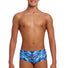 Funky Trunks Boys Fur Seal Sidewinder Trunks - Blue