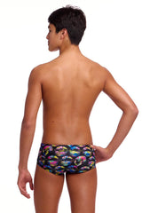 Funky Trunks Boys Ham Bam Maam Sidewinder Trunks - Multi