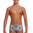Funky Trunks Boys Happy Hide Sidewinder Trunks - Multi