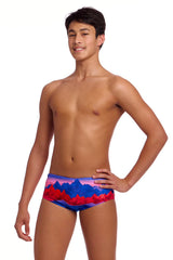 Funky Trunks Boys High Lights Sidewinder Trunks - Multi