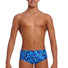 Funky Trunks Boys Hill Billy Blues Sidewinder Trunks - Blue