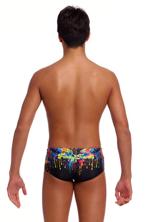 Funky Trunks Boys Killer Cupid Sidewinder Trunks - Multi