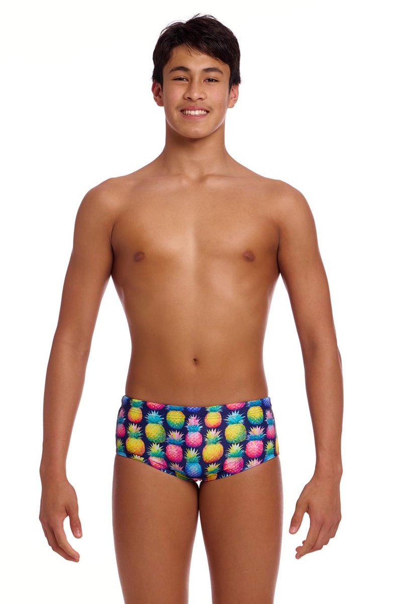 Funky Trunks Boys Pine Gap Sidewinder Trunks - Multi