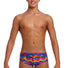 Funky Trunks Boys Plastic Fantastic Sidewinder Trunks - Multi