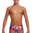 Funky Trunks Boys Putty Rules Sidewinder Trunks - Multi