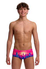 Funky Trunks Boys Skyline Drive Sidewinder Trunk - Multi