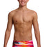 Funky Trunks Boys Touch Of Paradise Sidewinder Trunk - Multi