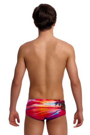 Funky Trunks Boys Touch Of Paradise Sidewinder Trunk - Multi