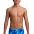 Funky Trunks Boys Try Blue Sidewinder Trunk - Blue