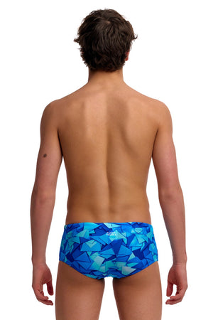 Funky Trunks Boys Try Blue Sidewinder Trunk - Blue