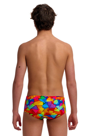 Funky Trunks Boys Try the Lot Sidewinder Trunk - Multi