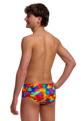 Funky Trunks Boys Try the Lot Sidewinder Trunk - Multi