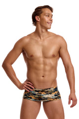 Funky Trunks Mens Bilko Baby Sidewinder Trunk - Multi