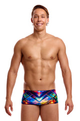 Funky Trunks Mens Firefly Sparkle Sidewinder Trunk - Multi
