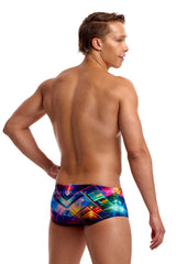 Funky Trunks Mens Firefly Sparkle Sidewinder Trunk - Multi