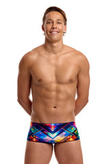 Funky Trunks Mens Firefly Sparkle Sidewinder Trunk - Multi