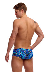 Funky Trunks Mens Fur Seal Sidewinder Trunk - Blue