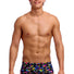 Funky Trunks Mens Ham Bam Maam Sidewinder Trunk - Multi