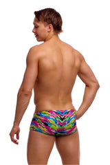Funky Trunks Mens Happy Hide Sidewinder Trunk - Multi