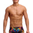 Funky Trunks Mens Killer Cupid Sidewinder Trunk - Multi