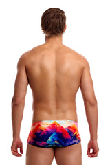 Funky Trunks Mens Lost Mountain Sidewinder Trunk - Multi