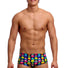 Funky Trunks Mens Pine Gap Sidewinder Trunk - Multi
