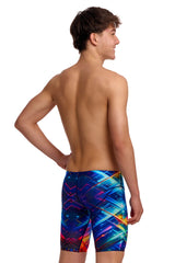 Funky Trunks Boys Firefly Sparkle Fast Training Jammer - Multi